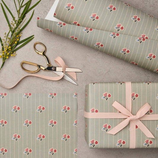 Papel de regalo floral Posy Wallpaper