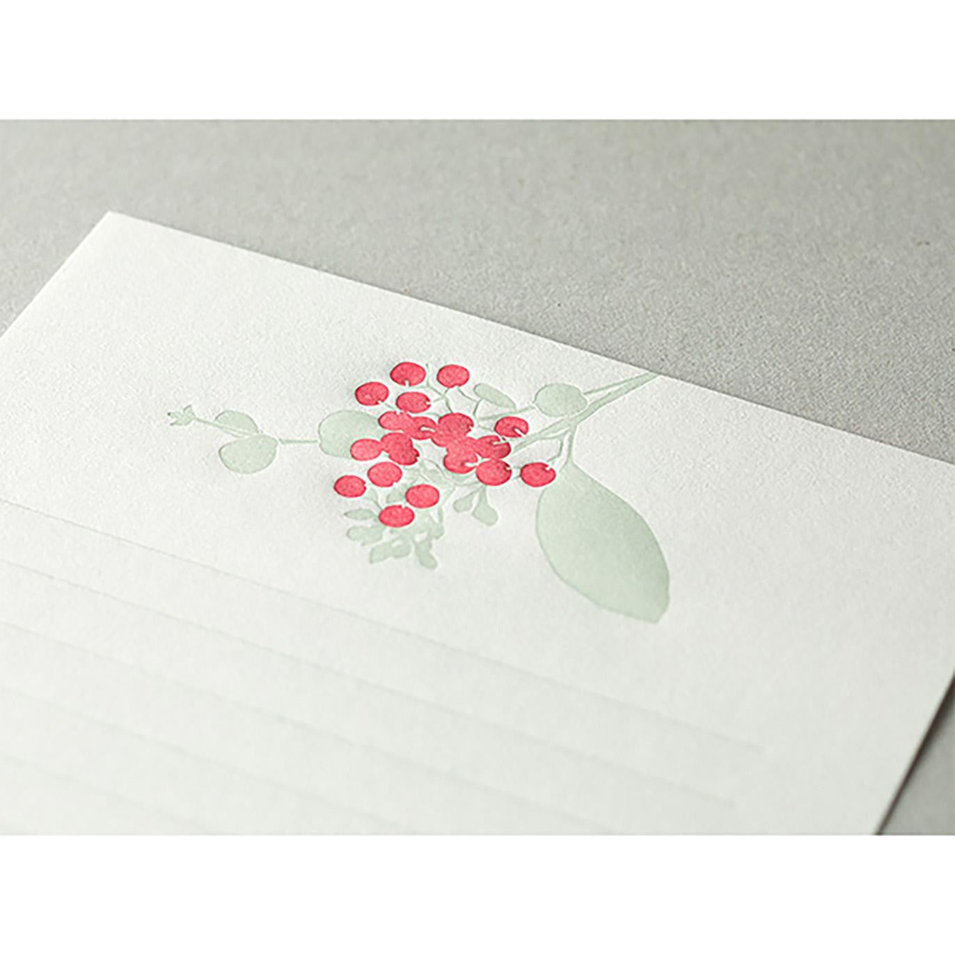 Set de carta Ramo Rojo