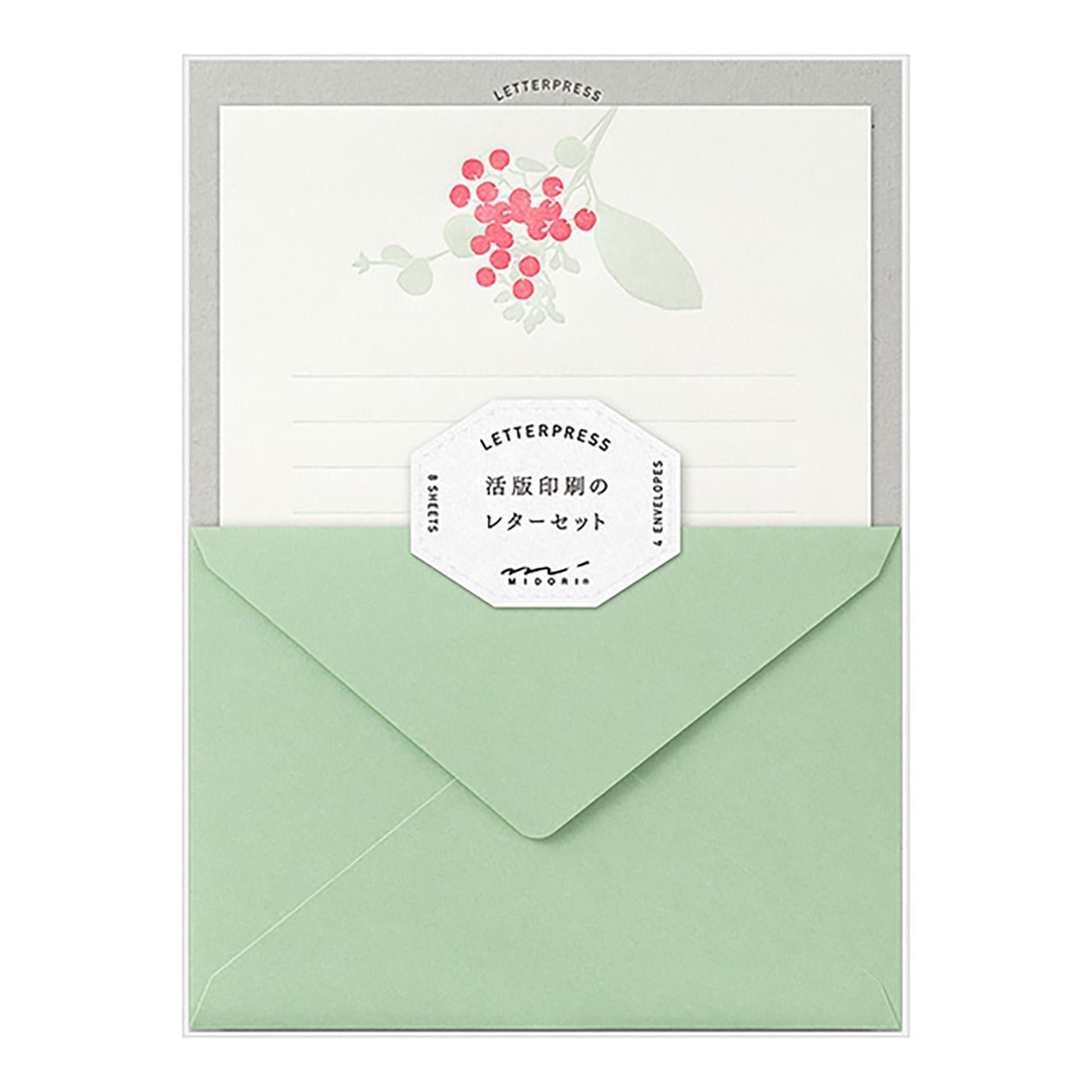 Set de carta Ramo Rojo