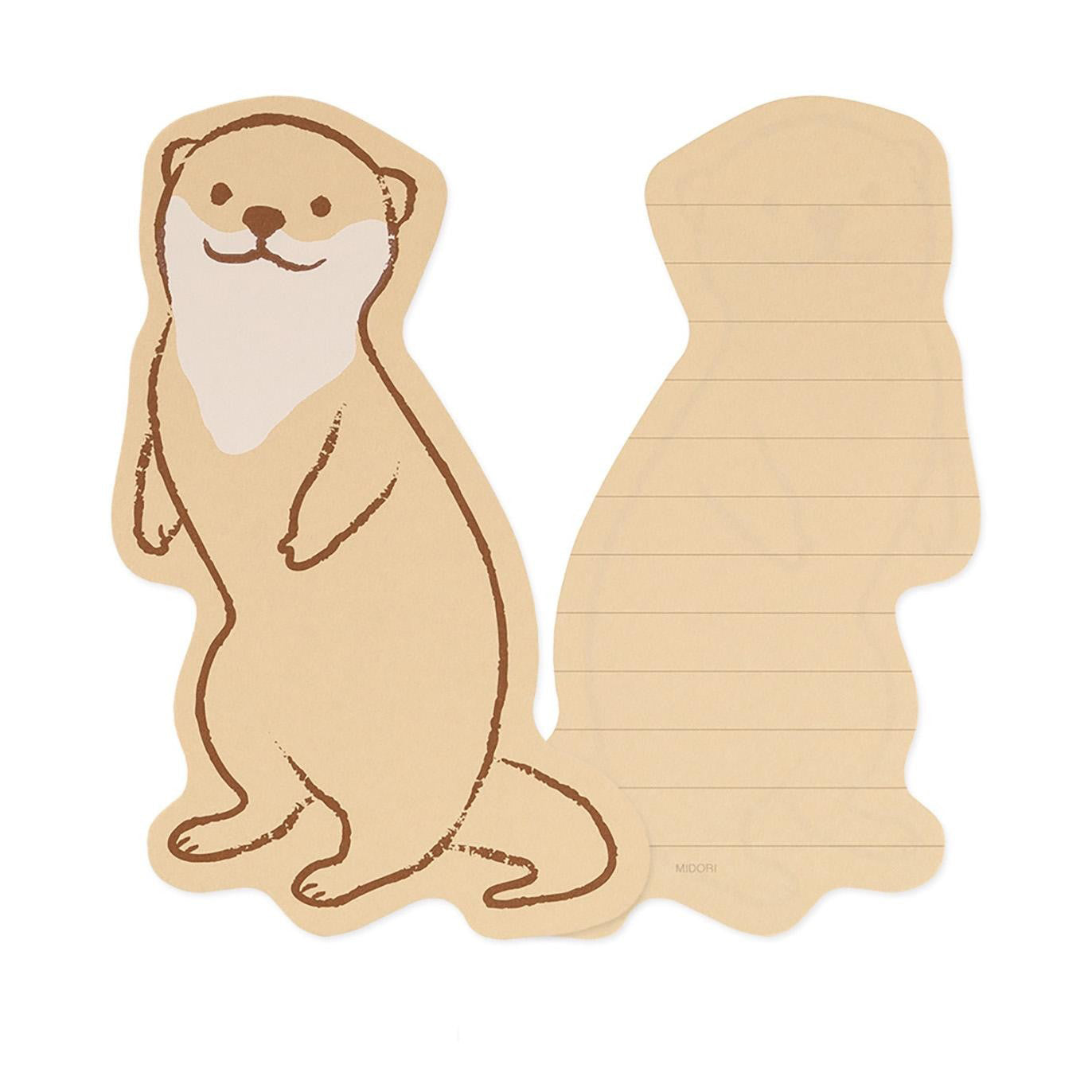 Set de carta Nutria