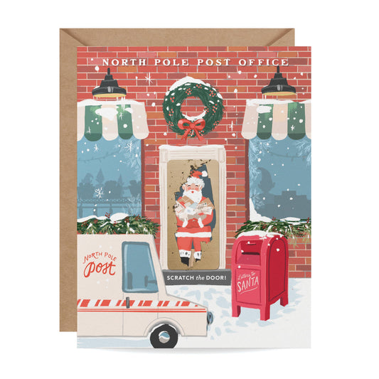 Correos del Polo Norte (tarjeta rascable)