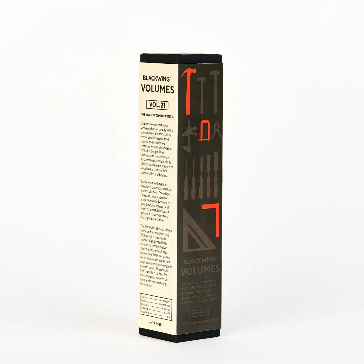 Blackwing Vol. 21 – Tributo a la carpintería