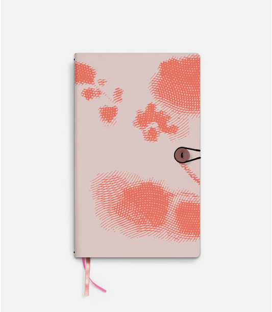 Libreta botón – Flamingo Rose