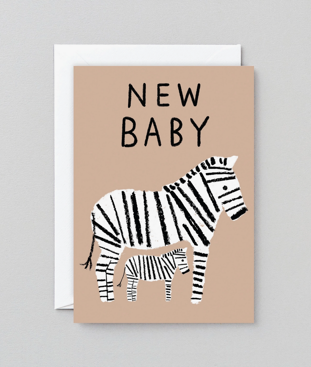 Tarjeta ‘New Baby Zebras’