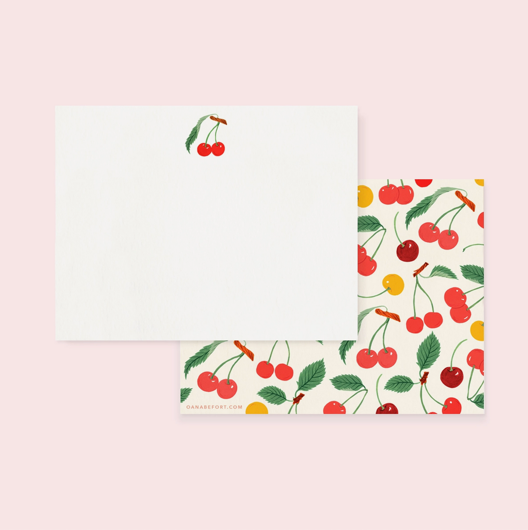 Set de tarjetas + sobres Cherry