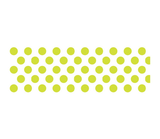 Washi tape "Dot" Lime