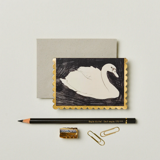 Tarjeta mini Swan