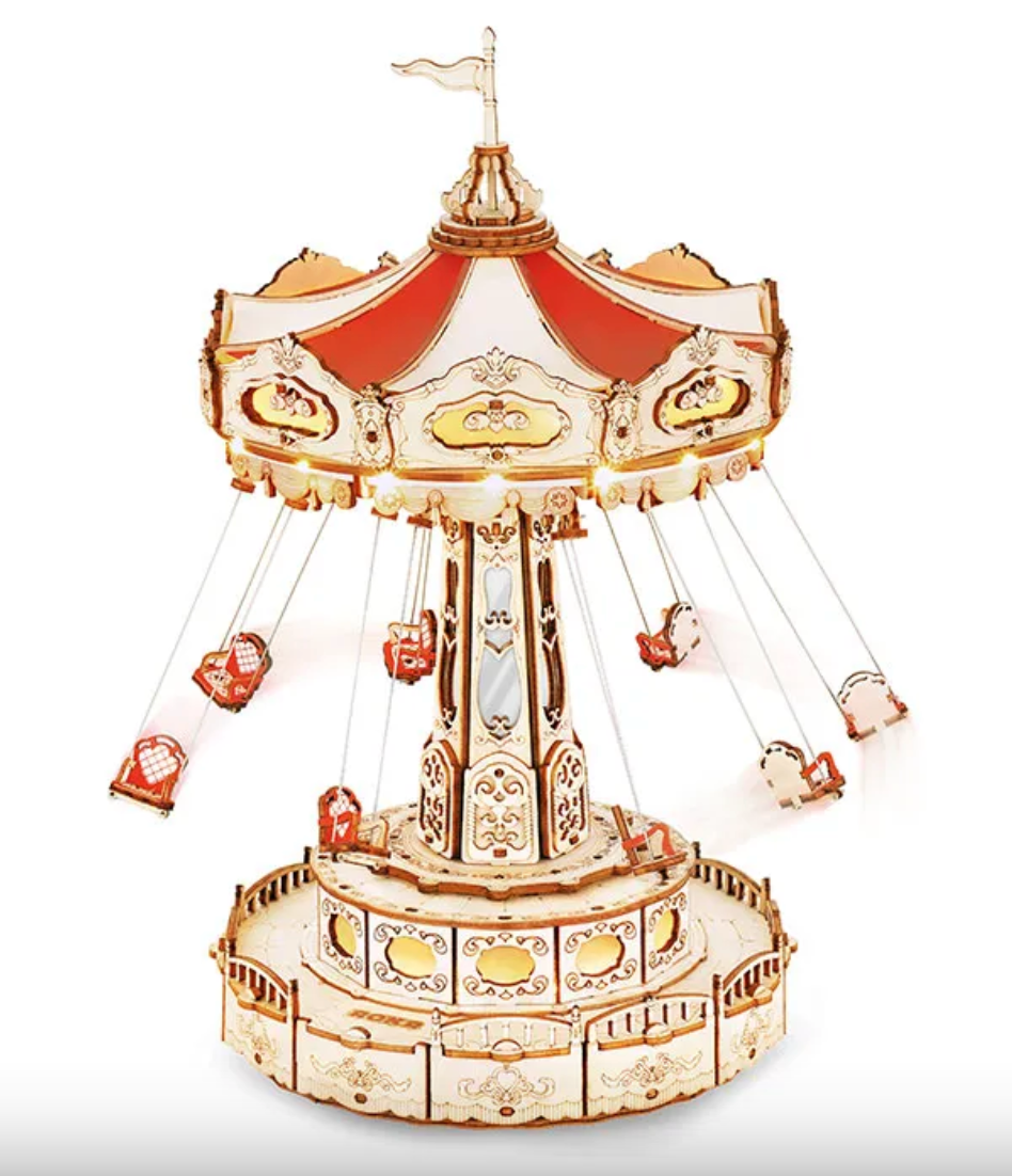 Alan Riding Designer Swing Ride – Alan Bates Design