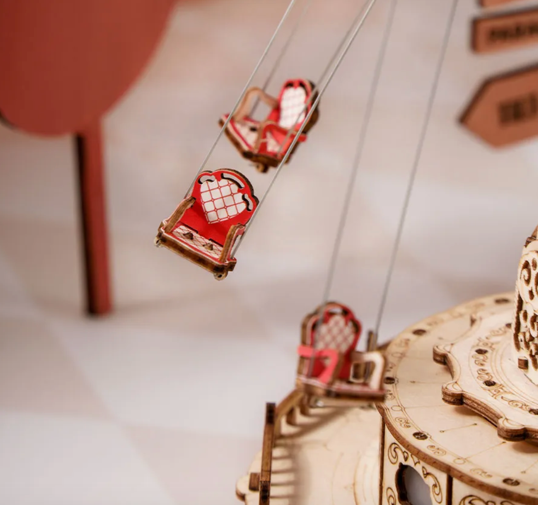 Alan Riding Designer Swing Ride – Alan Bates Design
