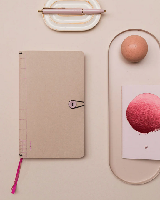 Libreta Rose Tan A6