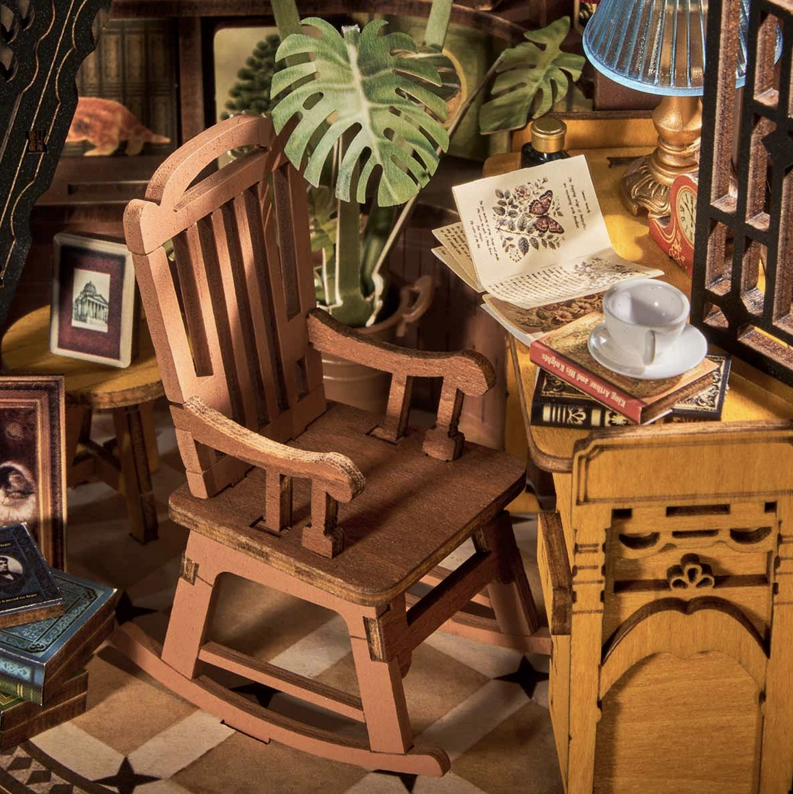 Rincón de lectura silencioso