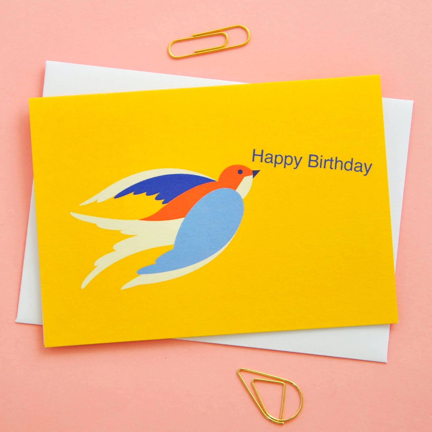 Set de tarjetas Happy Birthday Bird