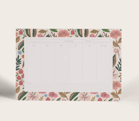 Planificador semanal (sin fechas)