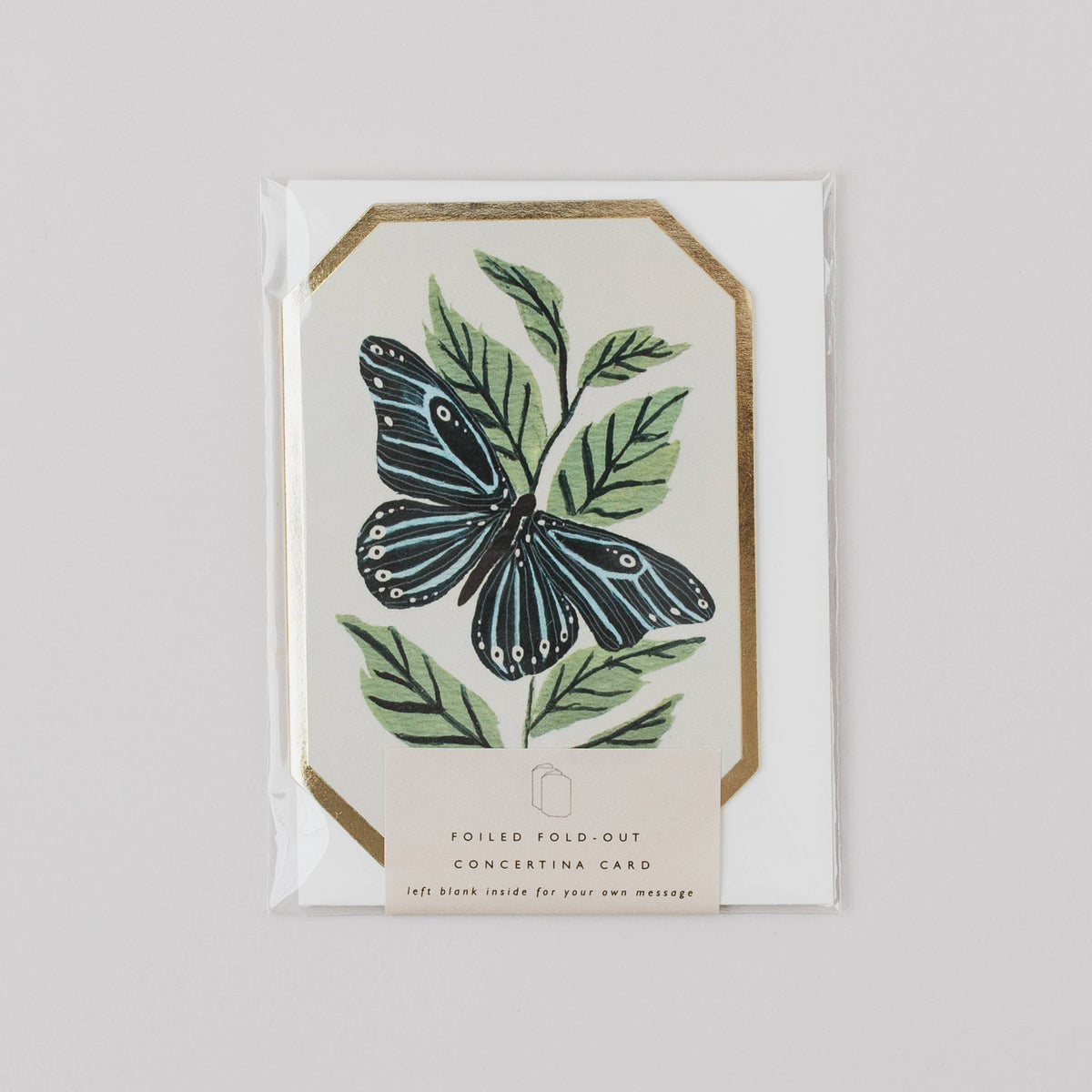 Mini tarjeta Mariposas (concertina)