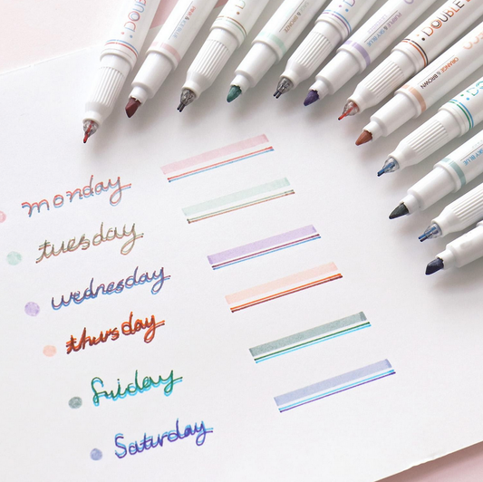 Rotuladores doble punta