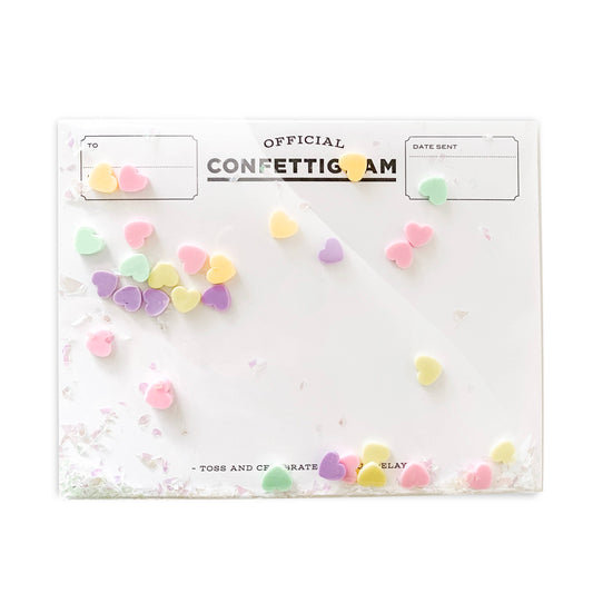 Confettigrama (confetti)