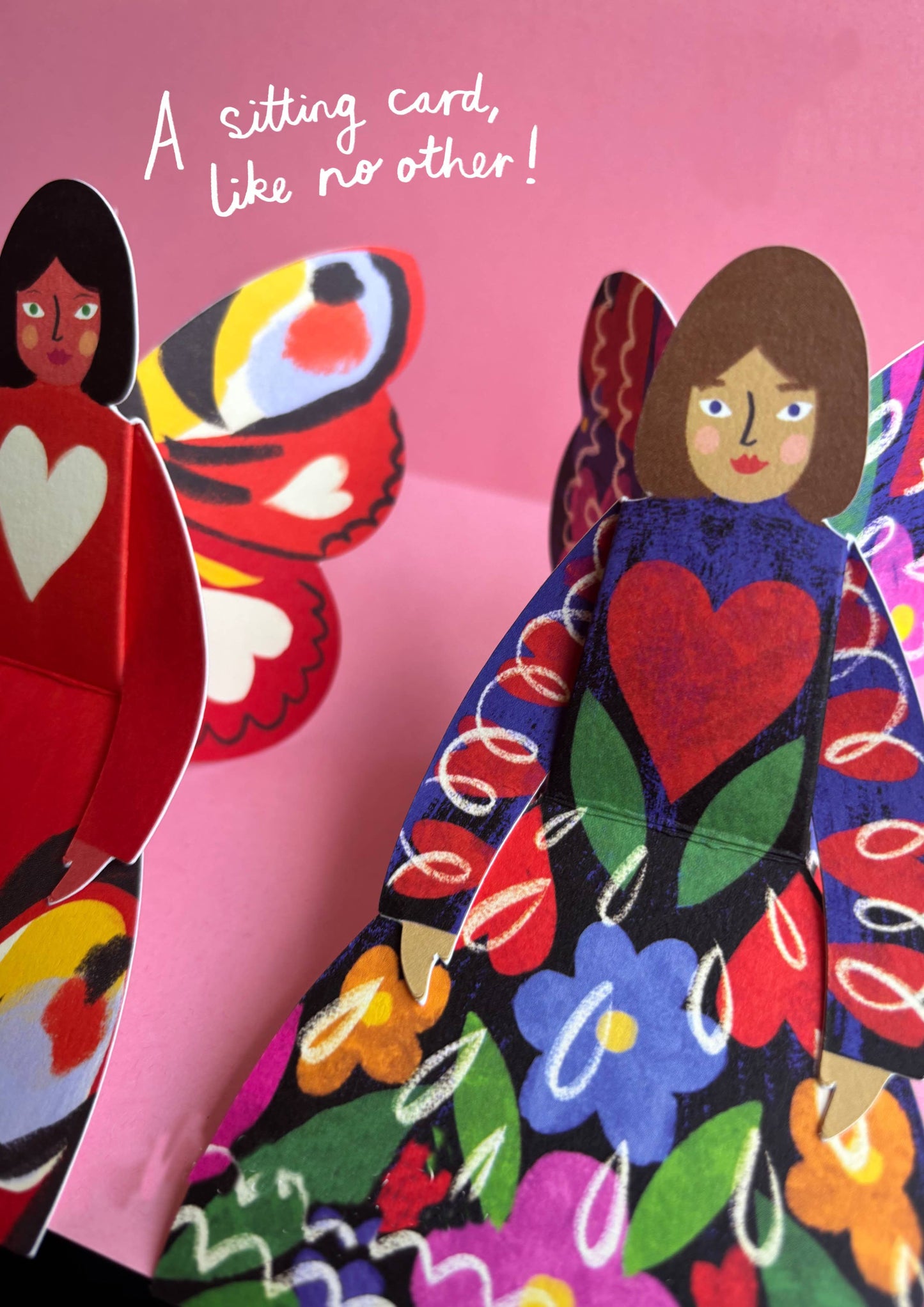 Butterfly Woman - Floral de medianoche