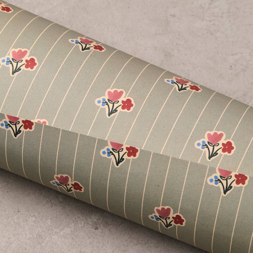 Papel de regalo floral Posy Wallpaper