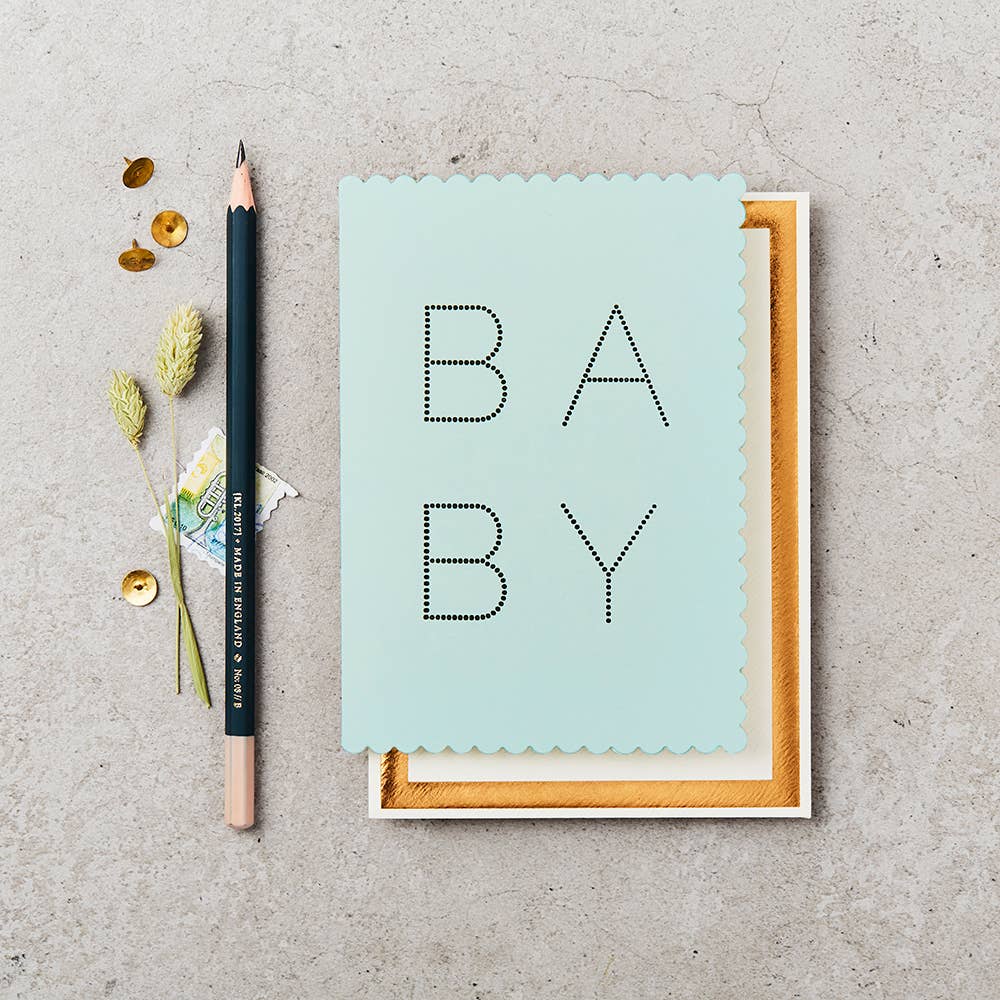 Tarjeta Baby verde