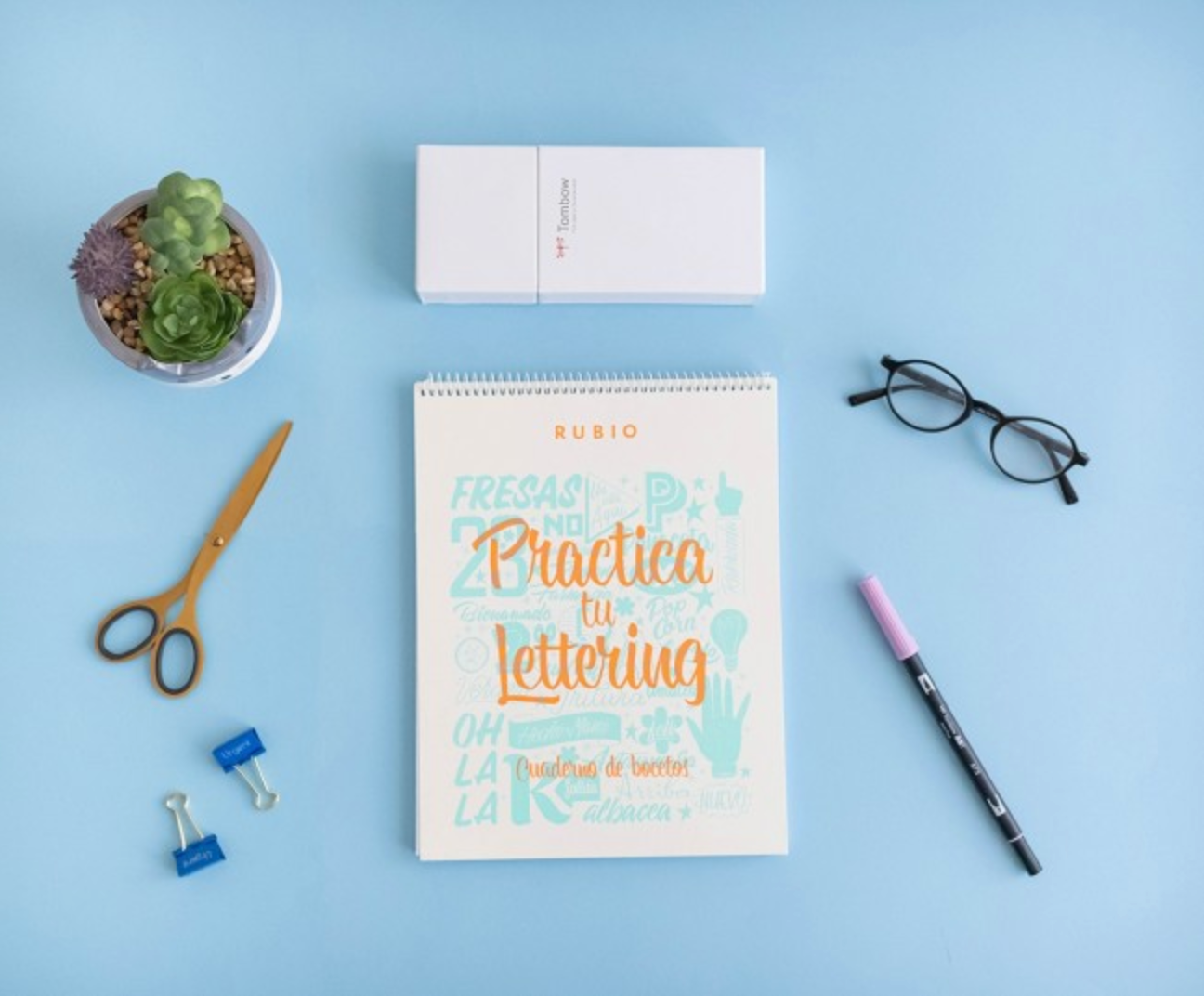 Cuaderno de práctica: Lettering