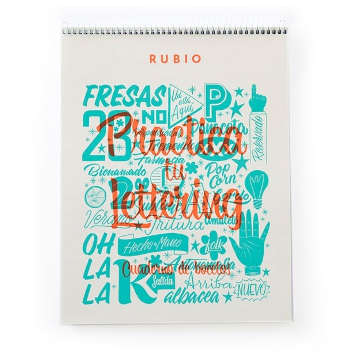 Cuaderno de práctica: Lettering – Alan Bates Design