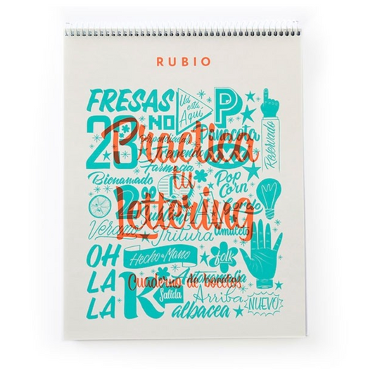 Cuaderno de práctica: Lettering