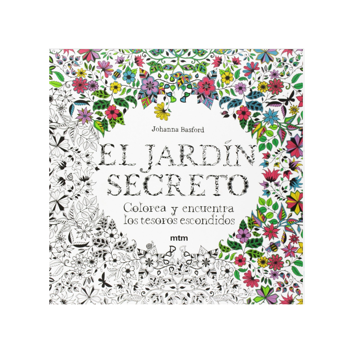 Jardín secreto: libro para colorear