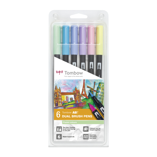 Tombow ABT Colores Pastel (pack 6)