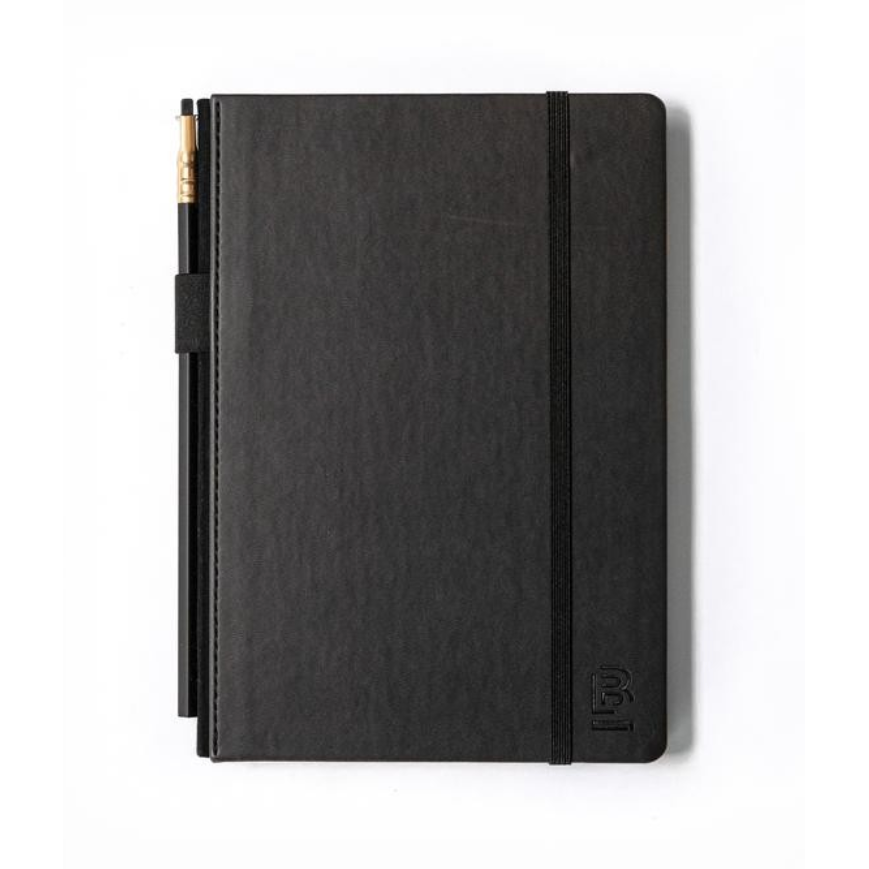 Cuaderno Negro A5 (página blanca)