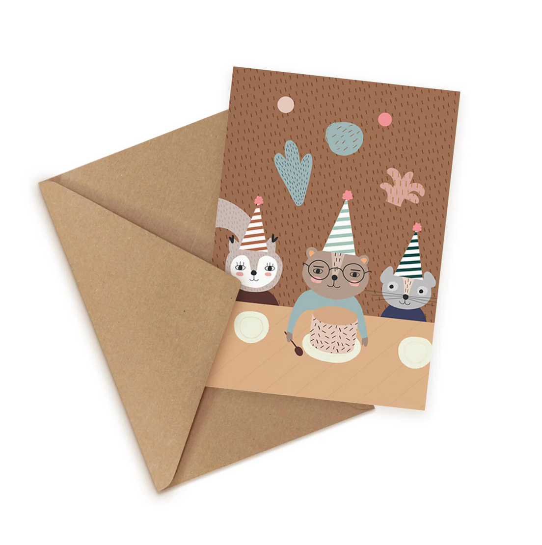 Tarjeta Happy Birthday (party)