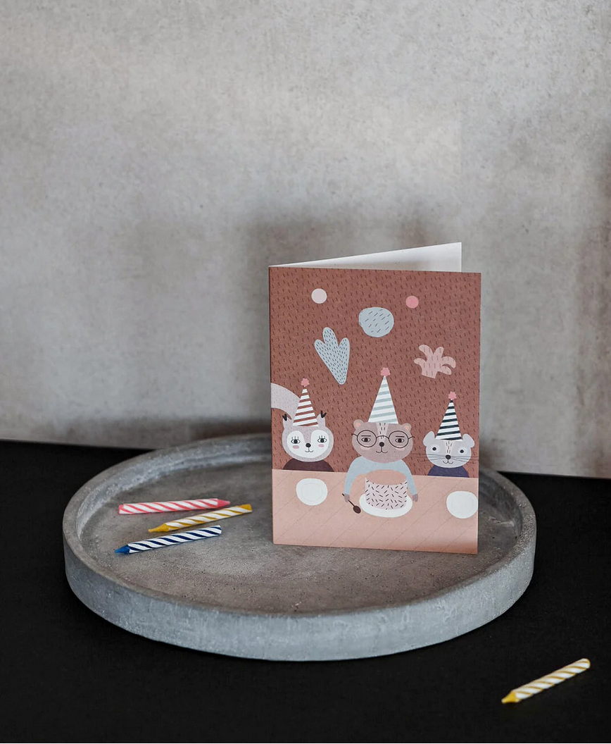 Tarjeta Happy Birthday (party)