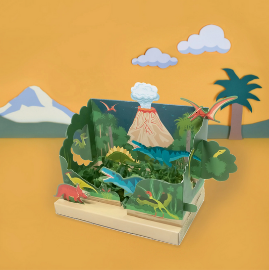 Mini jardín dinosaurios