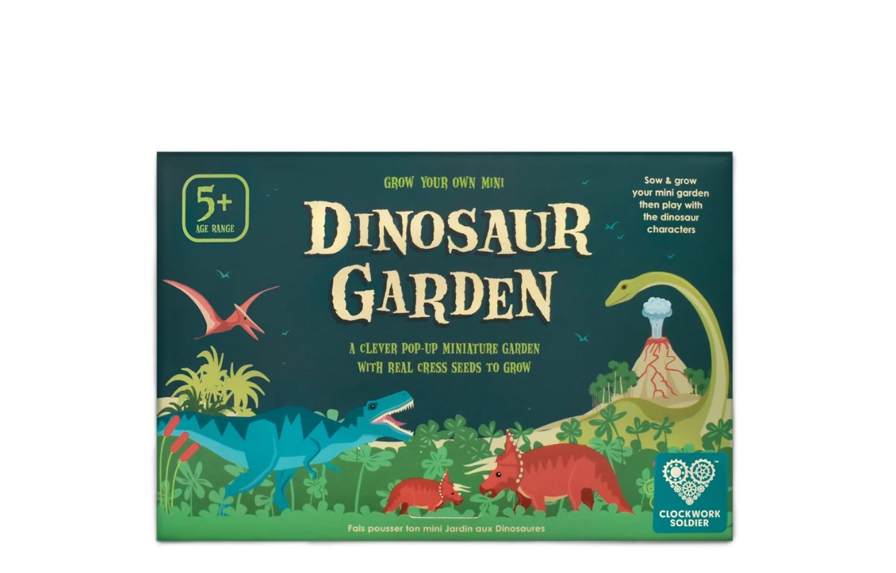 Mini jardín dinosaurios