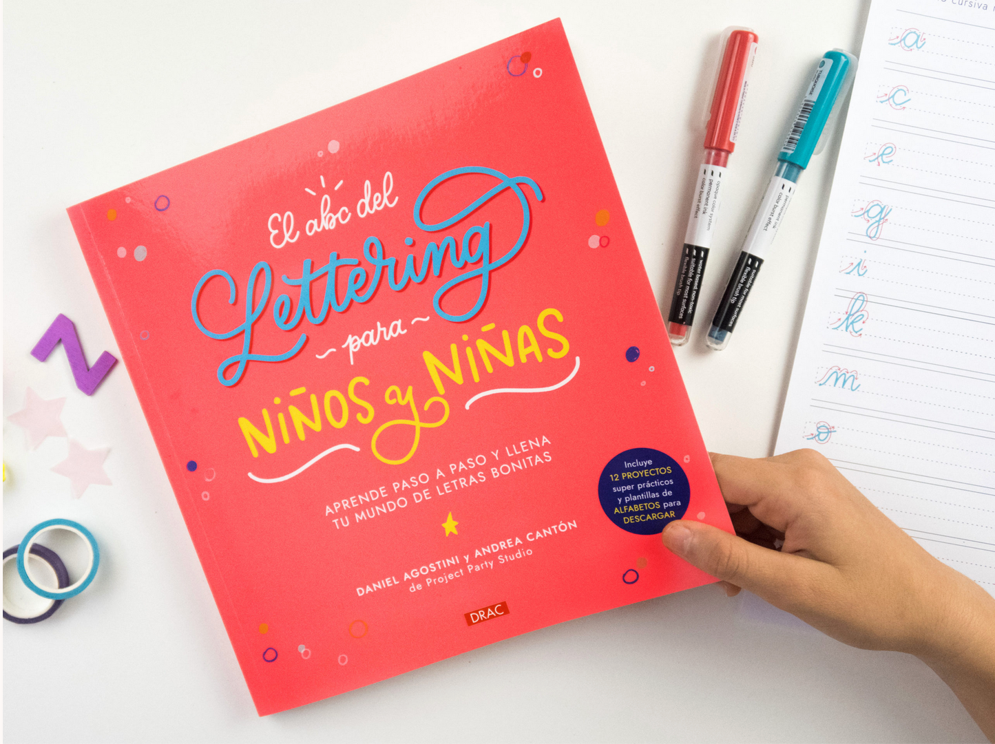 El ABD del lettering para niños y niñas – Alan Bates Design