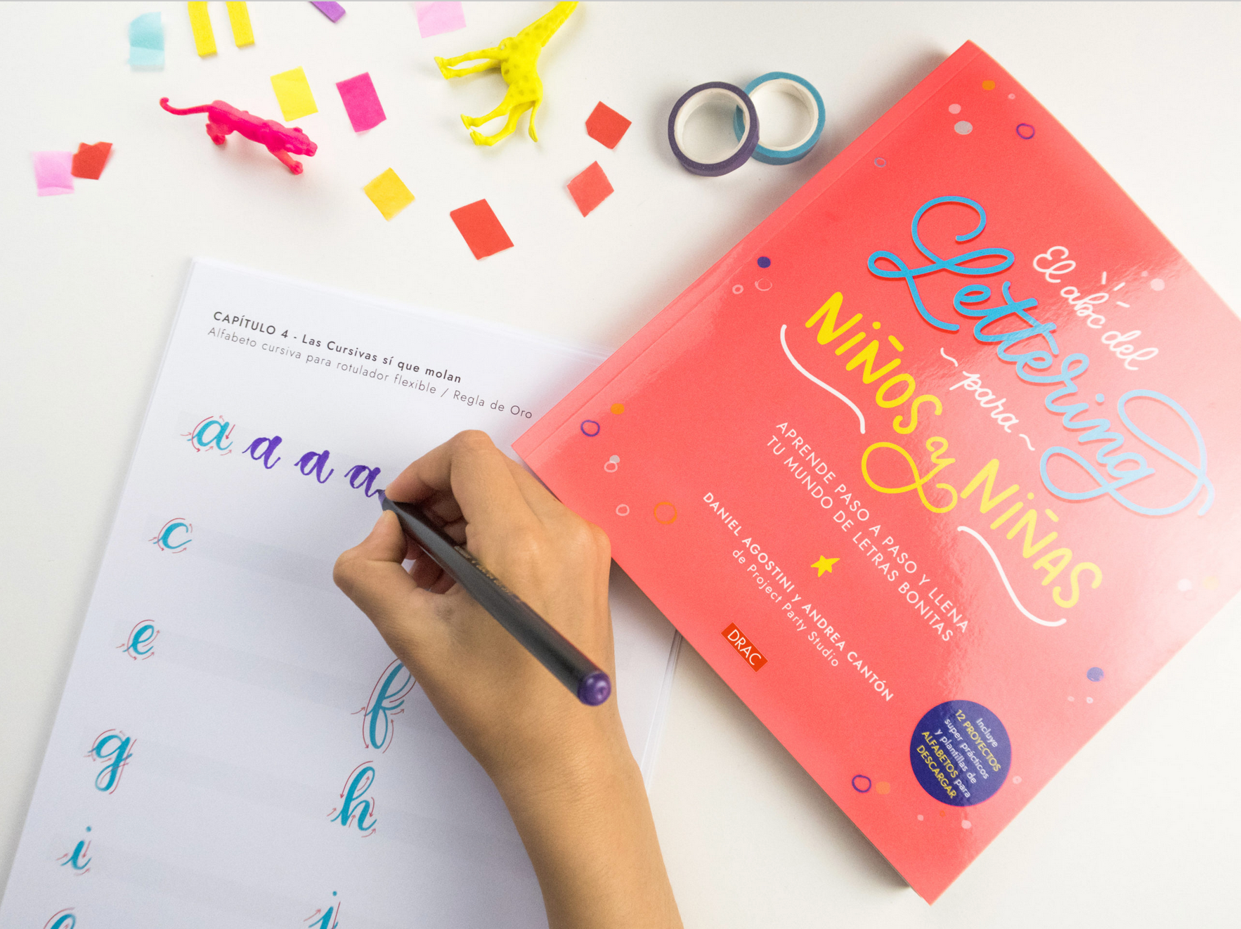 El ABD del lettering para niños y niñas – Alan Bates Design