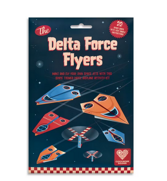Aviones de papel Delta Force