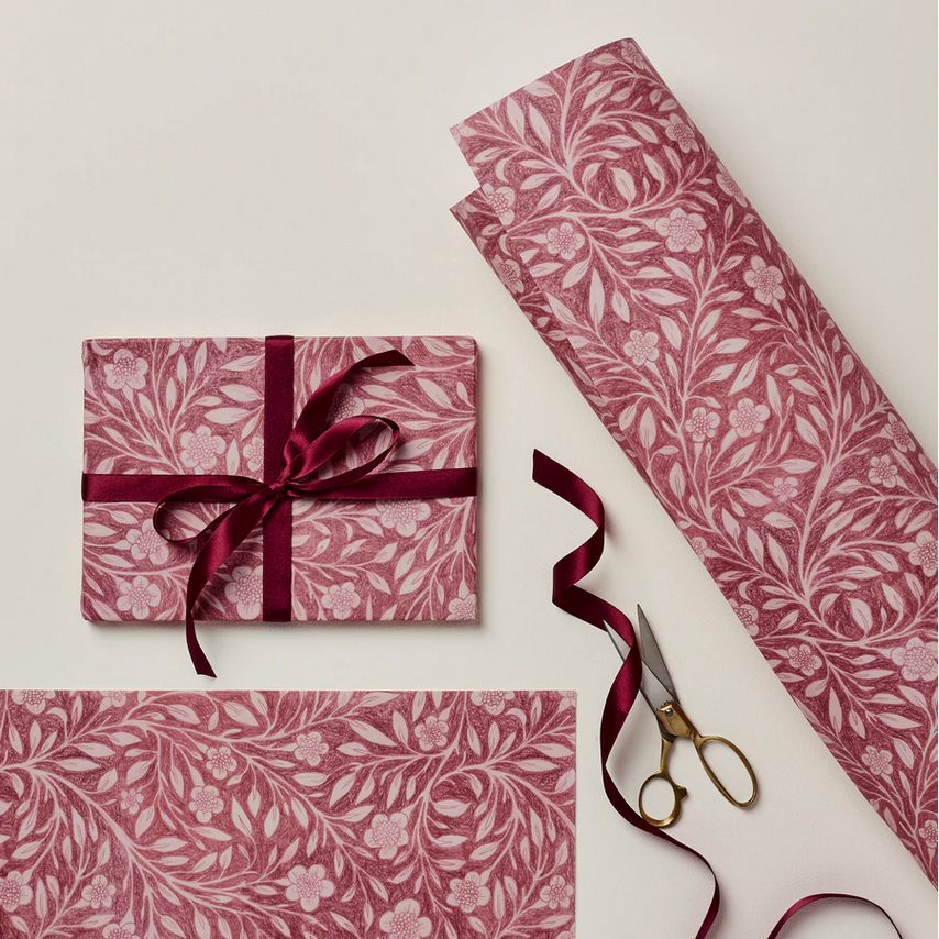 Alan Rosa Design Papel Flora Rosa – Alan Bates Design