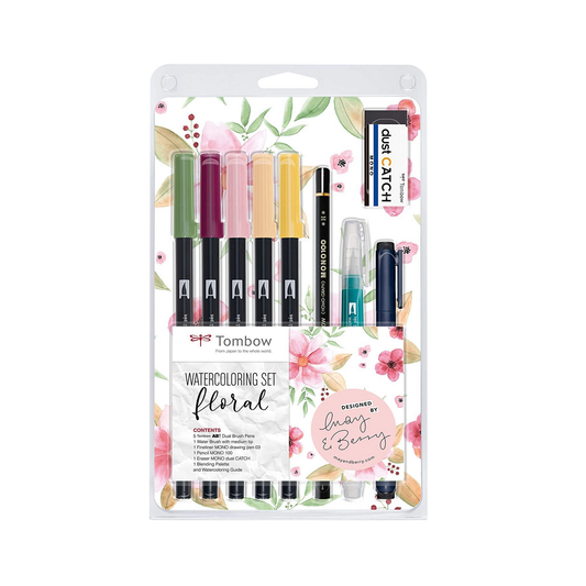 Set 6 Rotuladores Lettering Pastel Tombow –
